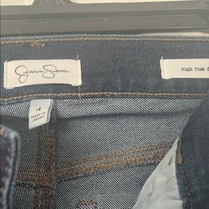 Jessica Simpson Dark Blue High Rise Jeans